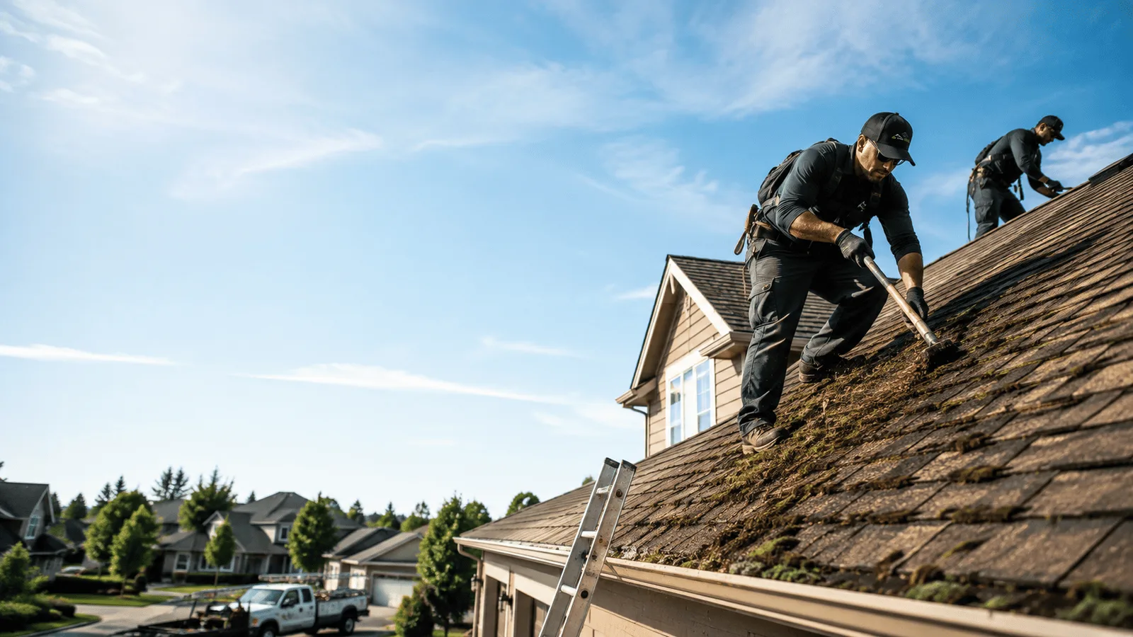 Roof Moss Removal in Argonne, WI near me